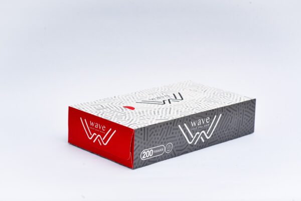 Wave Tissue Box 200 Tissues - Image 4