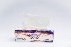 Designer tissue box – stylish and soft – Glory Tissues