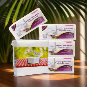 4 Dispenser Towels + Table Napkins gift
