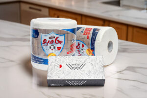 "مناديل جيب من Glory Tissues" rolls