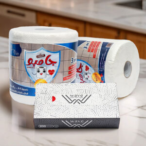 2 Small Kitchen Rolls + Wave Box